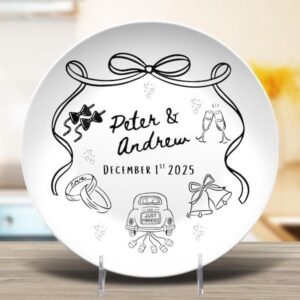 ASSIETTE PLATE PERSONNALISÉE