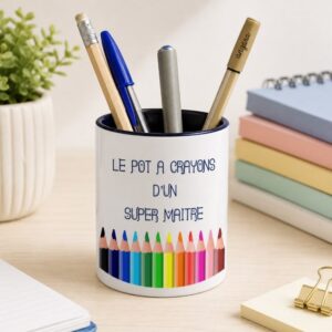 POT À CRAYONS PERSONNALISÉ